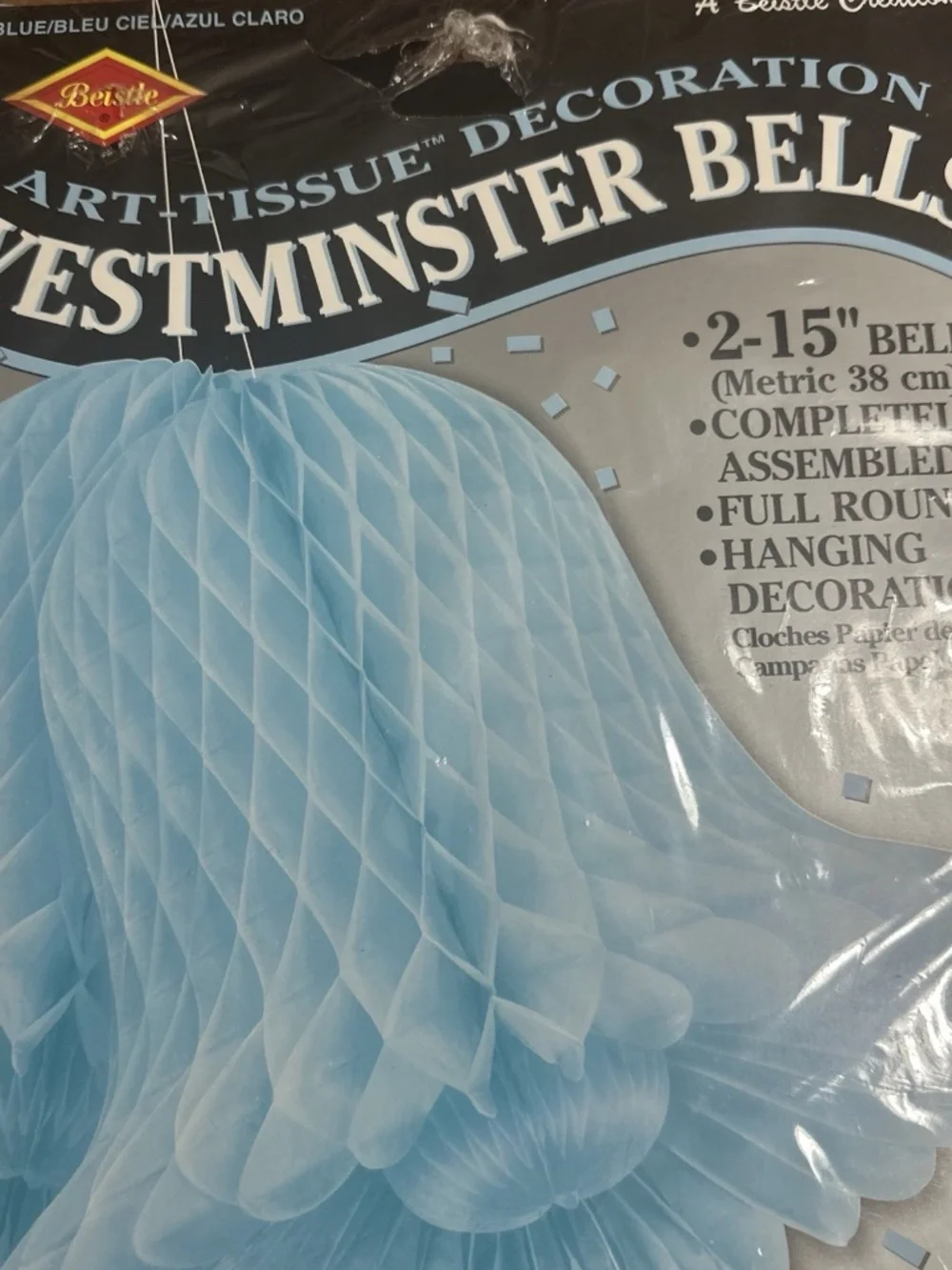 VTG 1998 Beistle Westminster Wedding Bells 2- 15